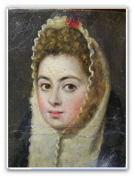 Porträtt av en kvinna - El Greco