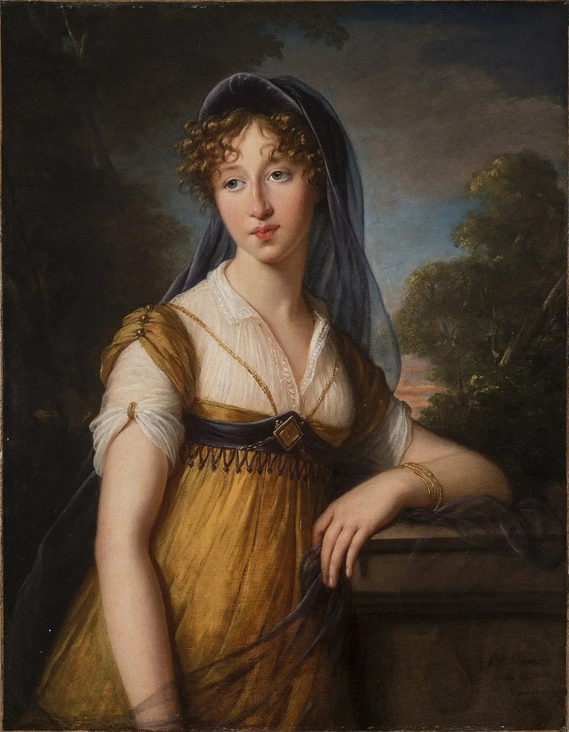 Porträtt av en kvinna - Élisabeth Vigée Le Brun