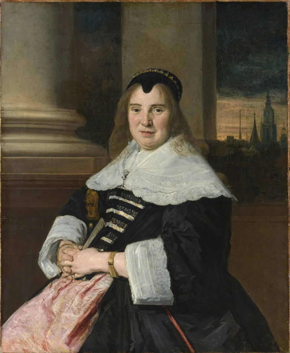 Portrait d'une femme - Frans Hals image 1 tableau peint à l’huile sur toile