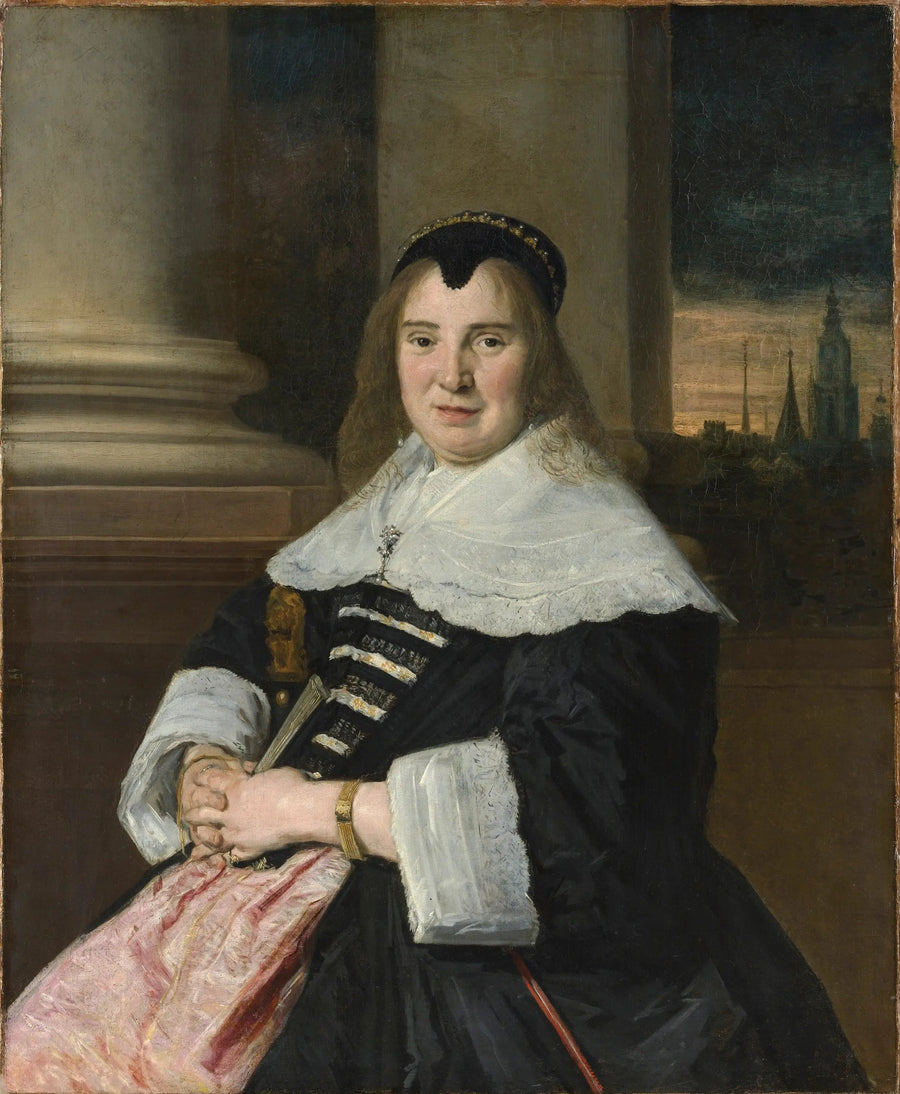 Porträtt av en kvinna - Frans Hals