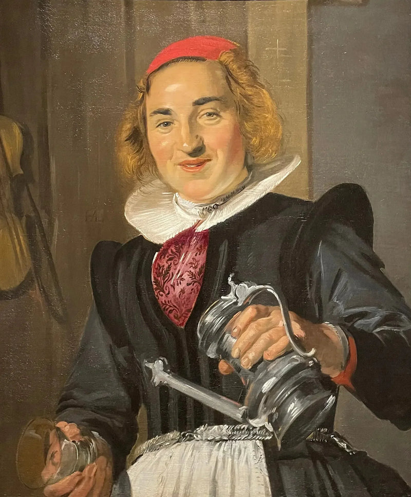 Porträtt av en kvinna - Frans Hals