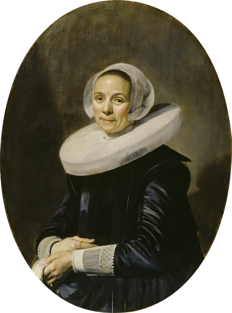 Porträtt av en okänd kvinna - Frans Hals