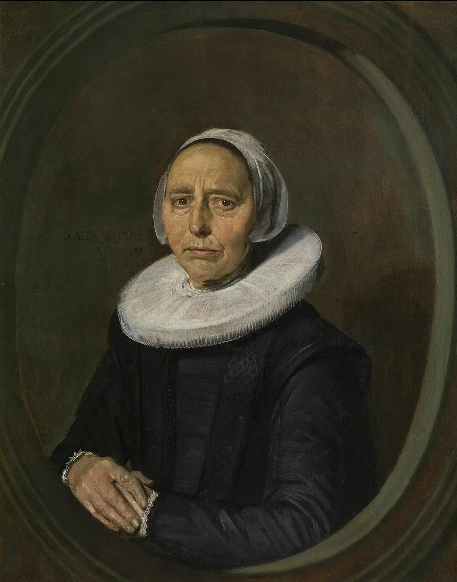 Porträtt av en okänd kvinna - Frans Hals