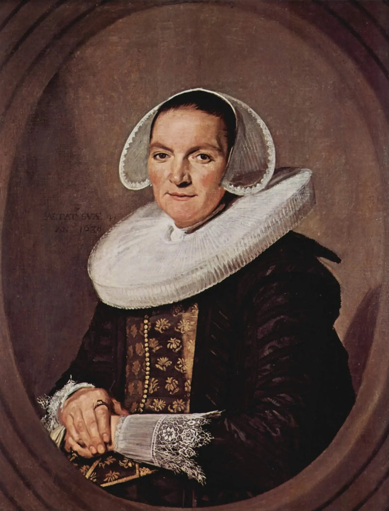Porträtt av en okänd kvinna - Frans Hals