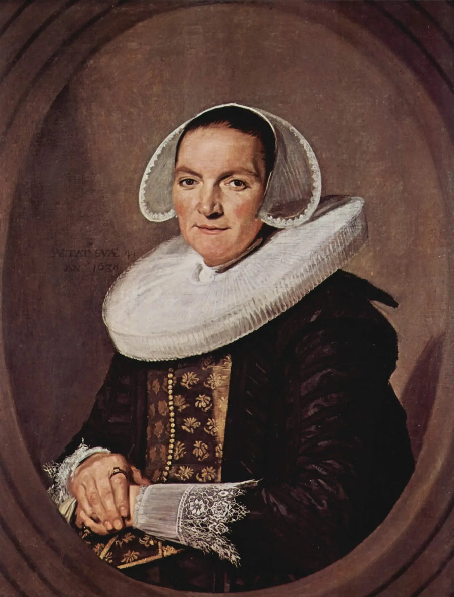 Porträtt av en okänd kvinna - Frans Hals