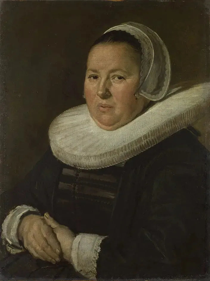 Porträtt av en okänd kvinna - Frans Hals