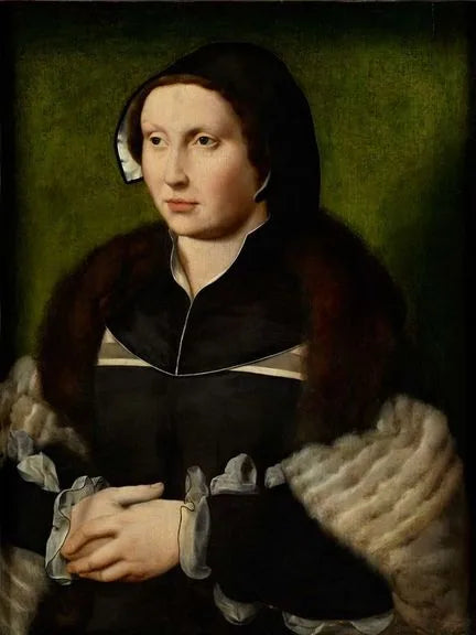 Porträtt av en kvinna - Joos van Cleve