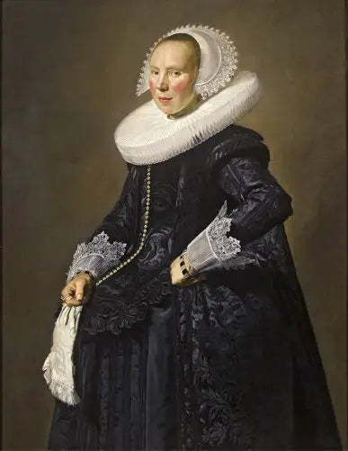 Porträtt av en kvinna, möjligen Cunera van Baersdorp - Frans Hals