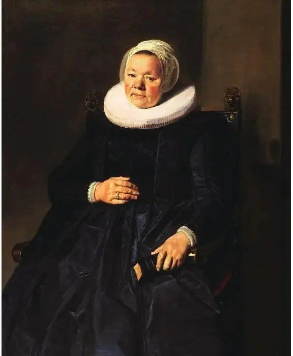 Porträtt av en kvinna, möjligen Hylck Boner - Frans Hals