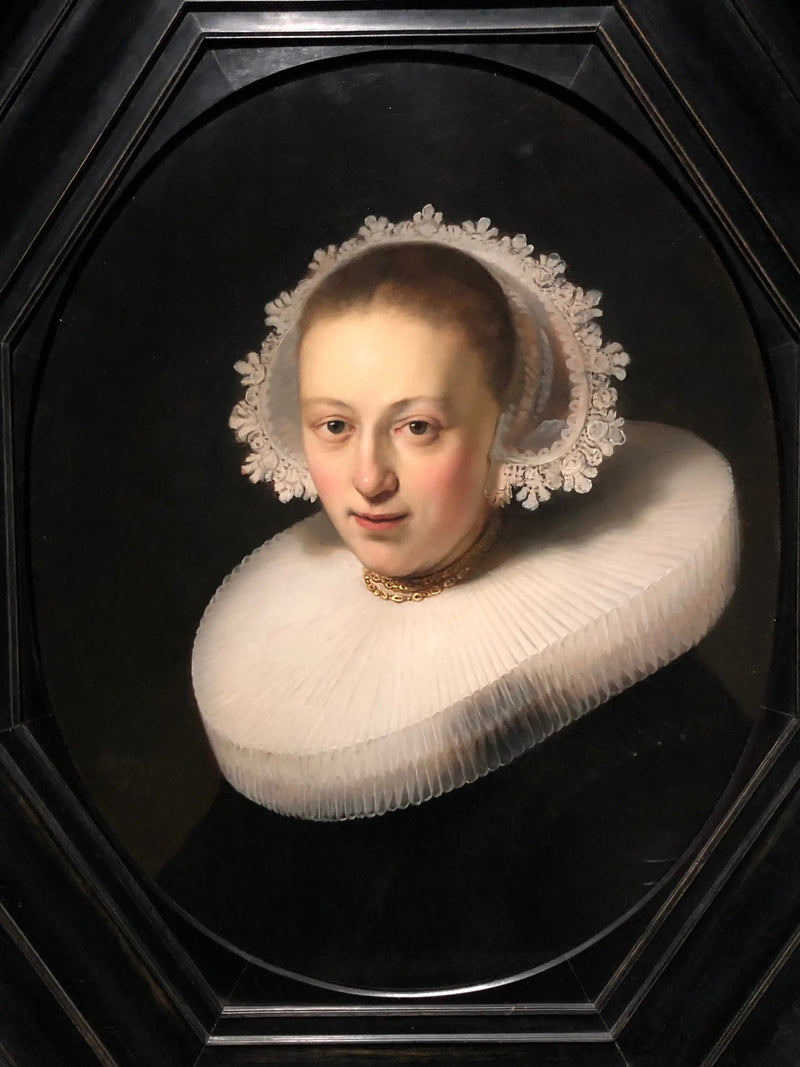 Porträtt av en kvinna - Rembrandt