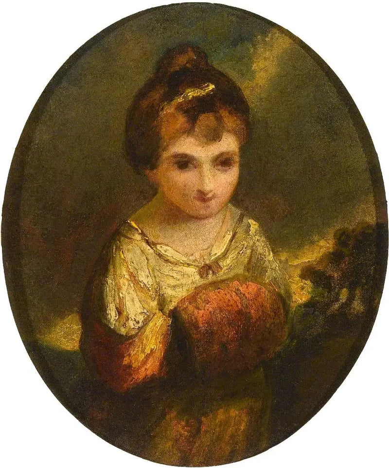 Porträtt av en flicka (kanske Theophila Palmer, 1757–1848) - Joshua Reynolds