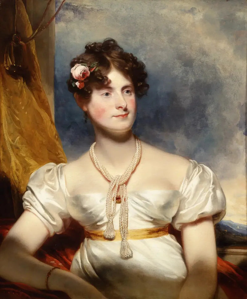 Porträtt av en okänd - Thomas Lawrence