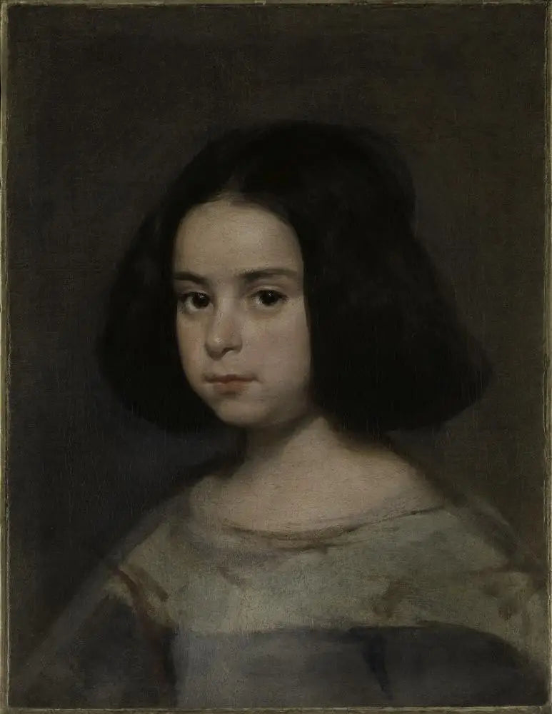Porträtt av en liten flicka - Diego Velázquez