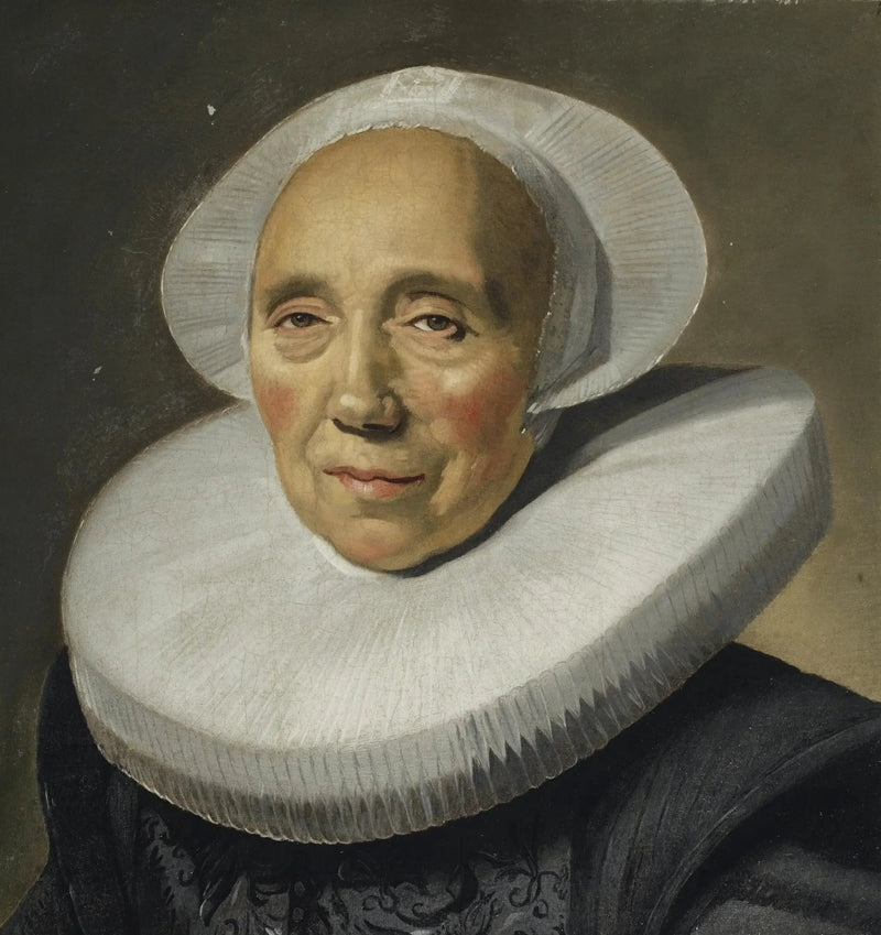 Porträtt av en gammal kvinna - Frans Hals
