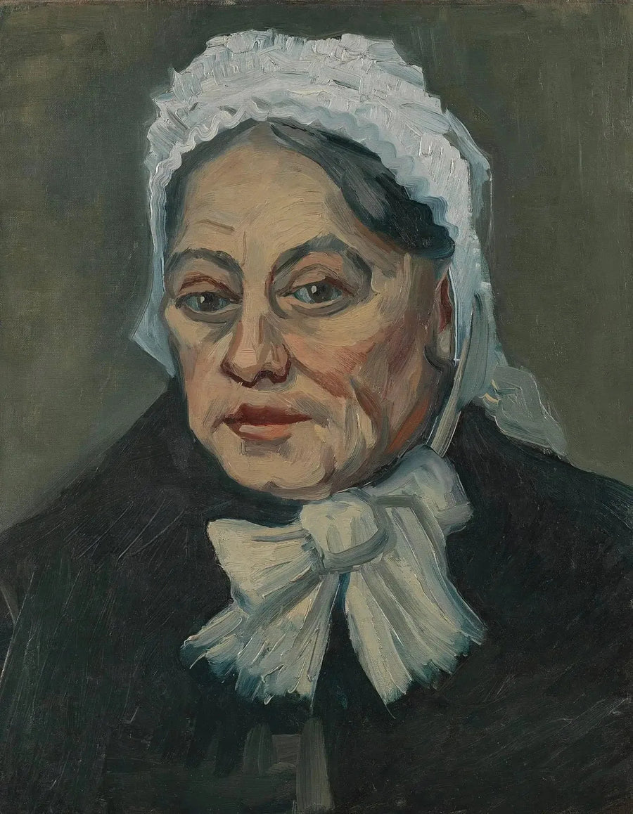 Porträtt av en gammal kvinna - Vincent van Gogh