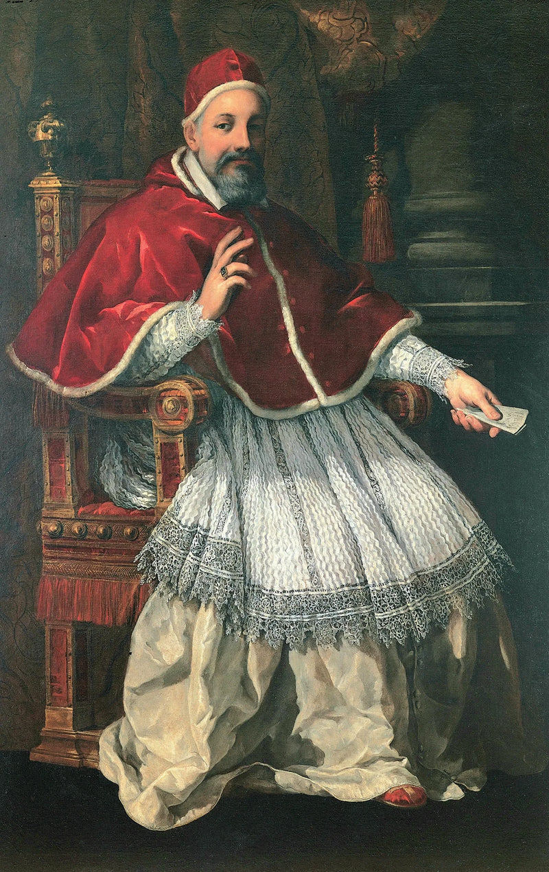 Porträtt av Urbain VIII - Pietro da Cortona