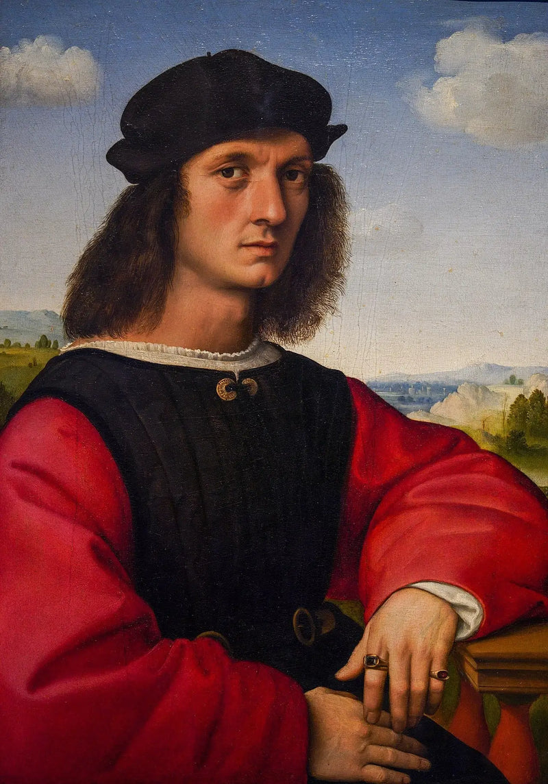 Porträtt av Agnolo Doni - Raphael Sanzio