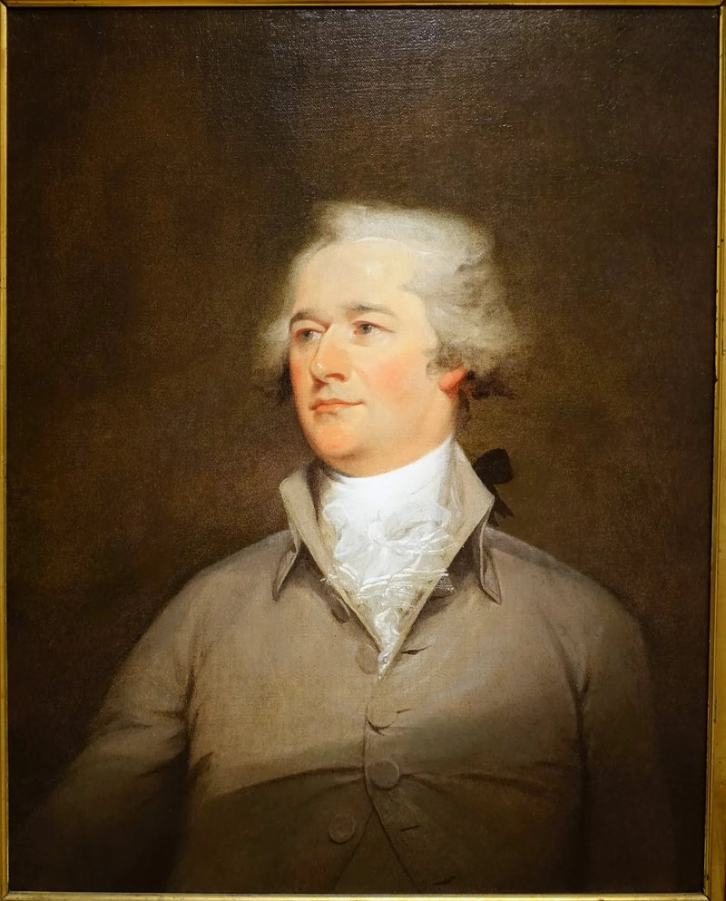 Porträtt av Alexander Hamilton - John Trumbull