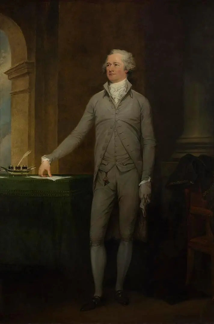 Porträtt av Alexander Hamilton - John Trumbull