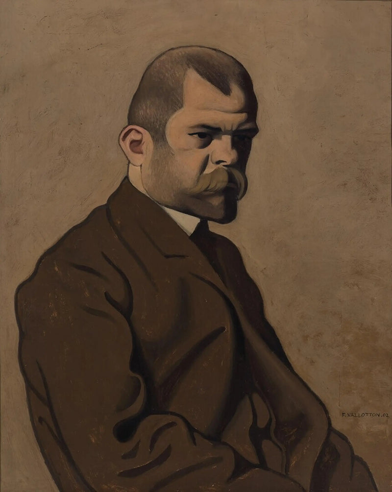 Porträtt av Ambroise Vollard - Félix Vallotton