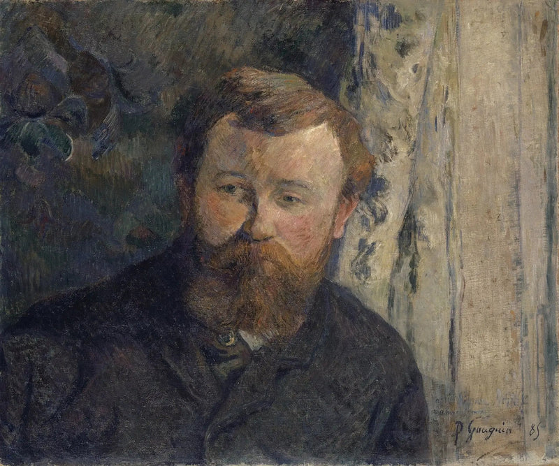 Porträtt av Achille Granchi-Taylor - Paul Gauguin