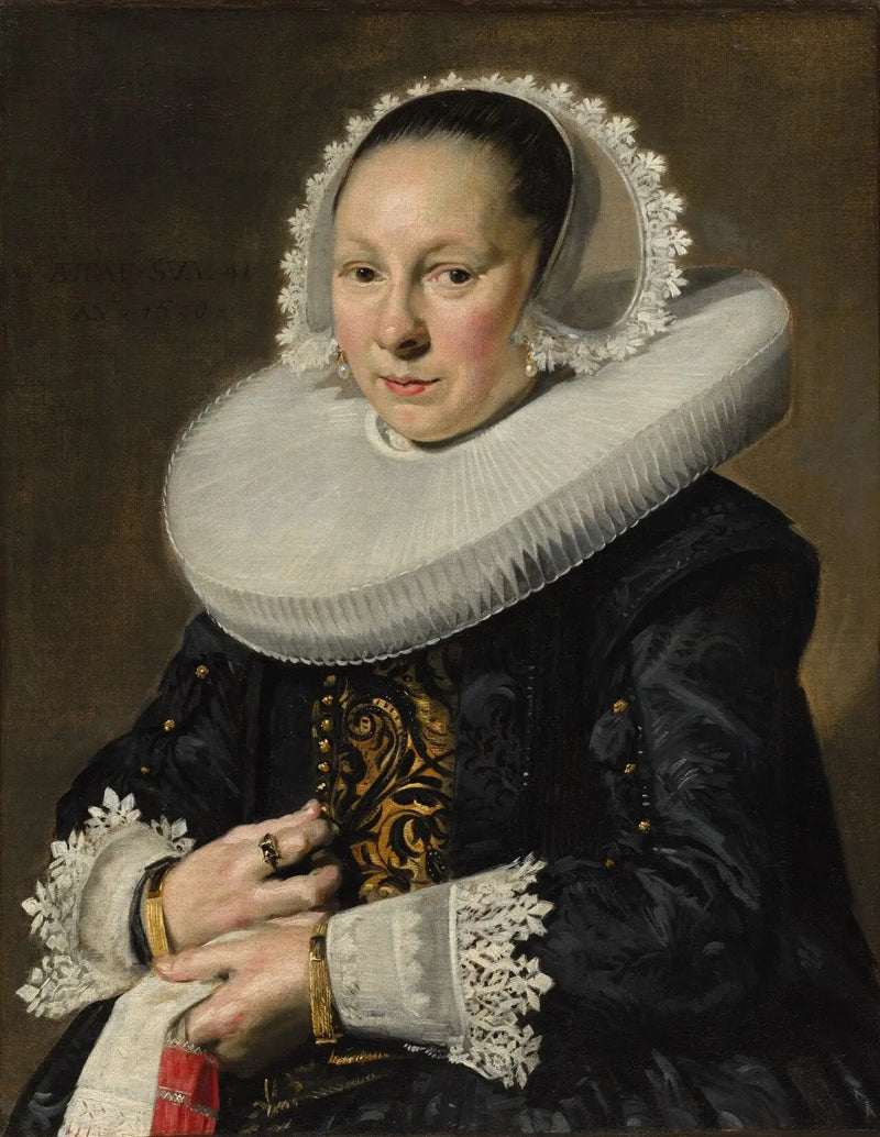 Porträtt av Aeltje Dircksdr. Pater (1597-1678) - Frans Hals