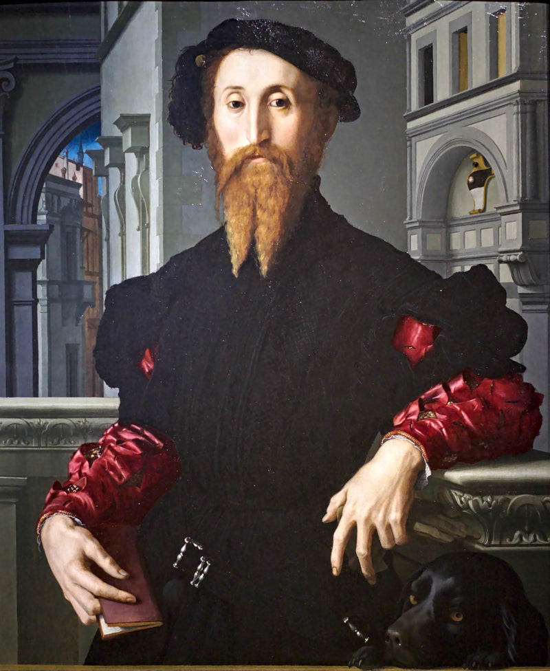 Porträtt av Bartolomeo Panciatichi - Bronzino