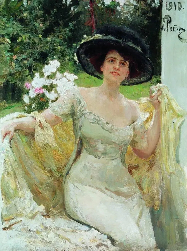 Porträtt av Bella Gorskaya - Ilya Repin