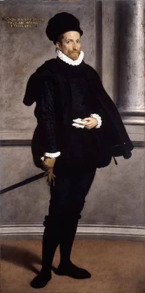 Porträtt av Bernardo Spini - Giovanni Battista Moroni