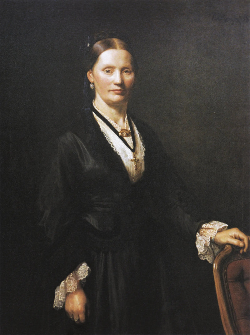 Porträtt av Bertha Cecilie Krøyer - Peder Severin Krøyer