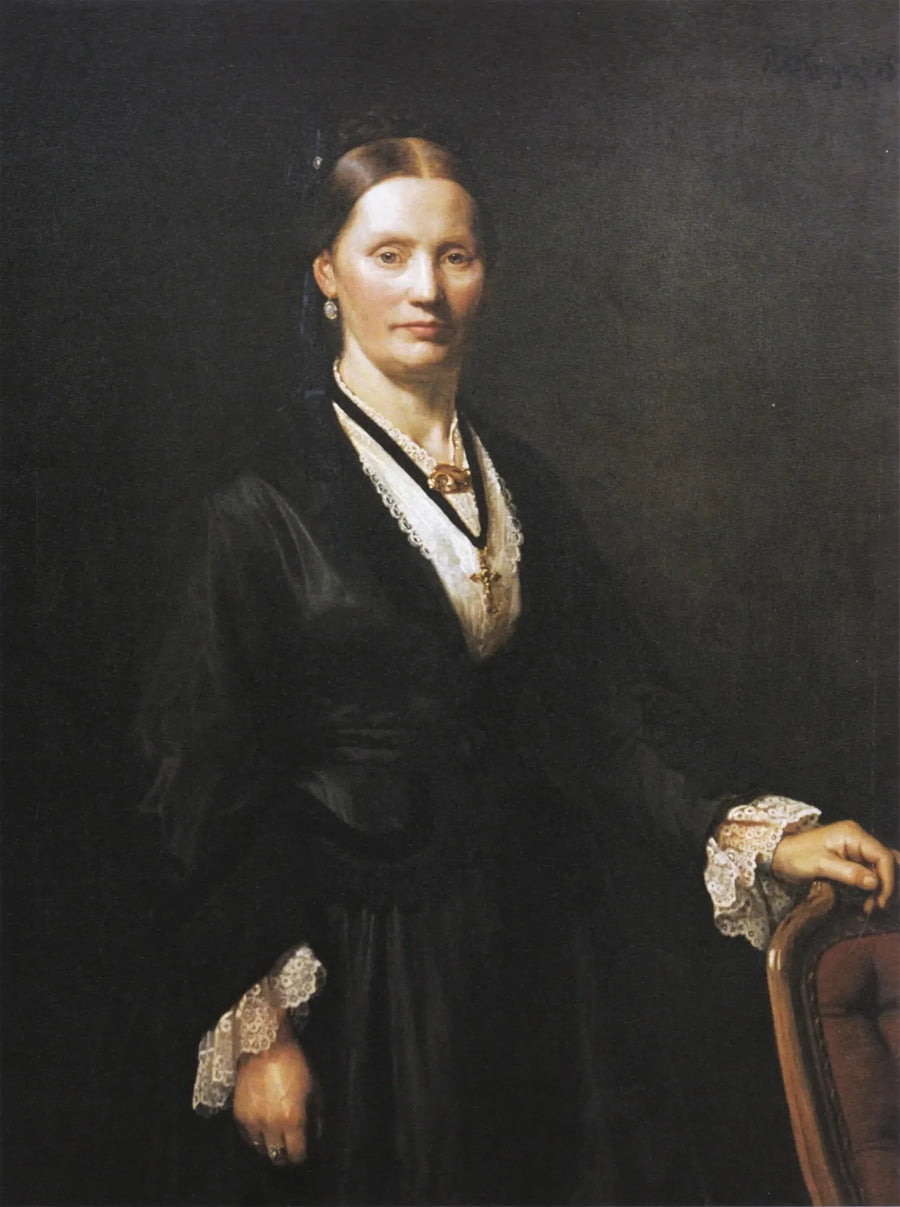 Porträtt av Bertha Cecilie Krøyer - Peder Severin Krøyer