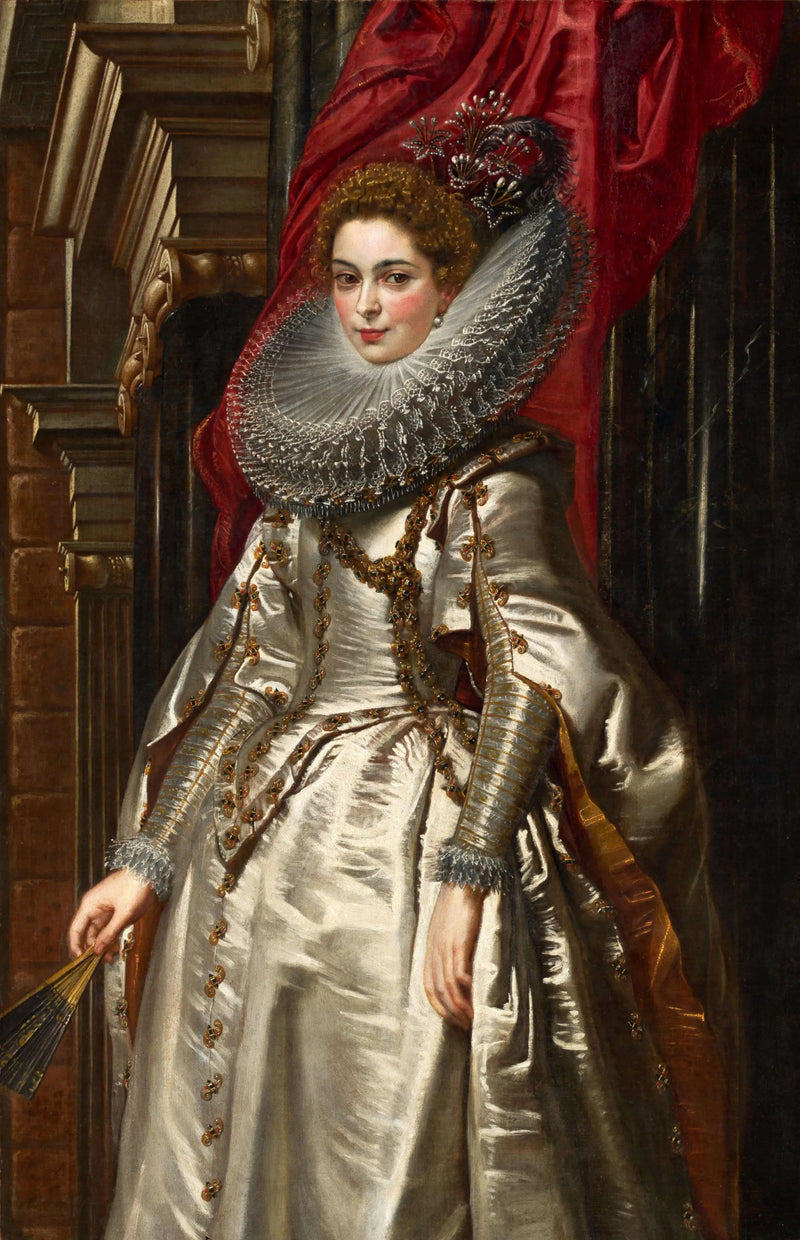 Porträtt av Brigida Spinola Doria - Peter Paul Rubens