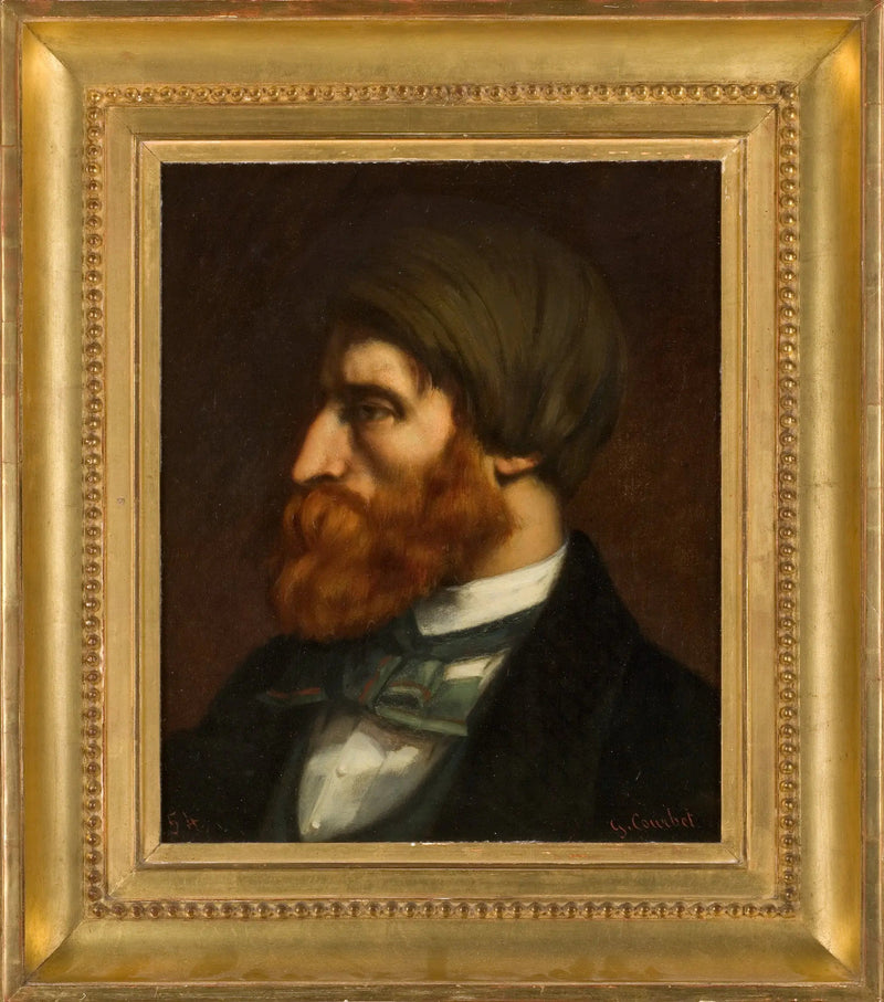 Profilporträtt av Bruyas, 1854 - Gustave Courbet