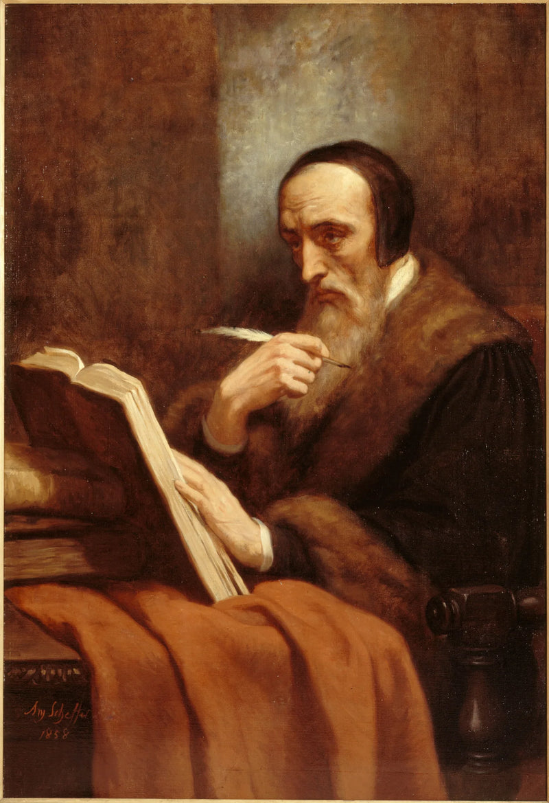 Porträtt av Calvin - Ary Scheffer