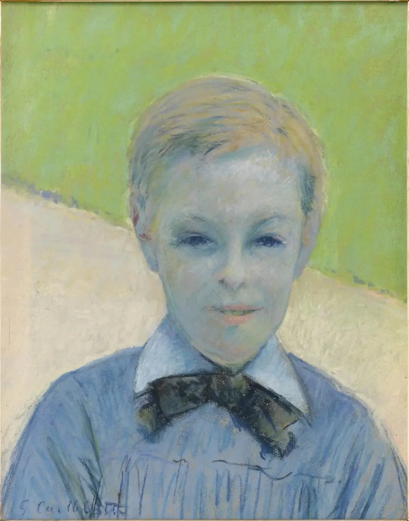 Porträtt av Camille Daurelle - Gustave Caillebotte