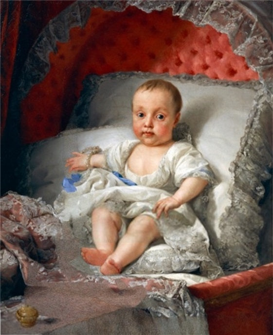 Porträtt av Carlota Joaquina av Spanien (1775-1830) - Anton Raphael Mengs
