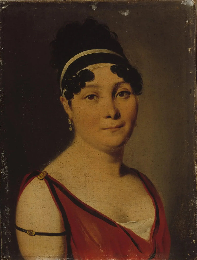 Porträtt av Caroline Branchu (1780-1850), sångerska - Louis-Léopold Boilly