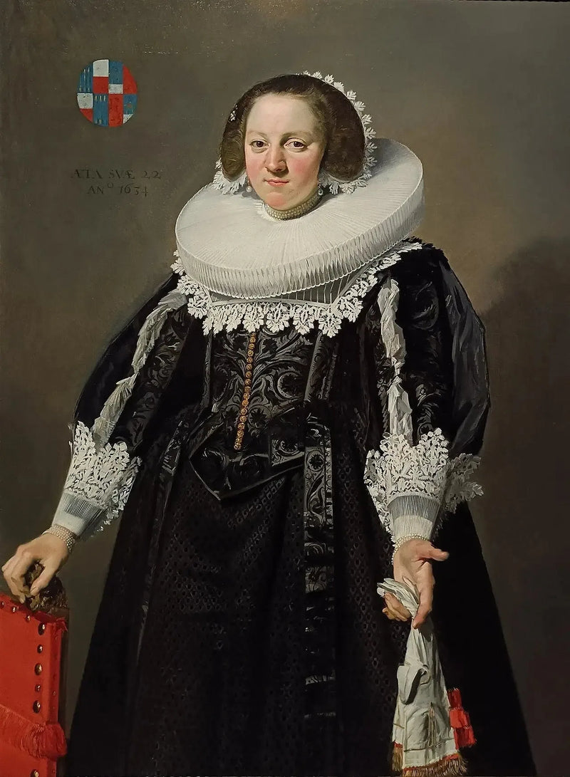 Porträtt av Catharina Brugman - Frans Hals