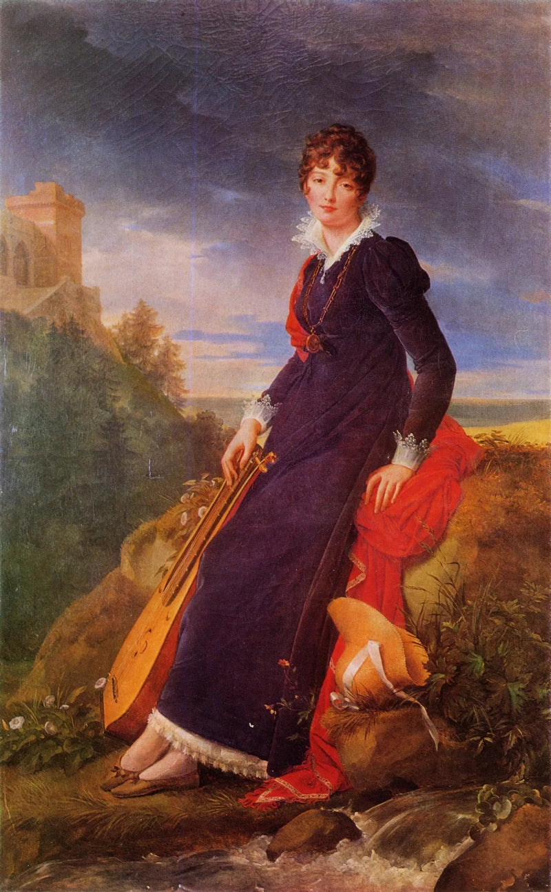 Porträtt av Catherine Starzeńska - François Gérard