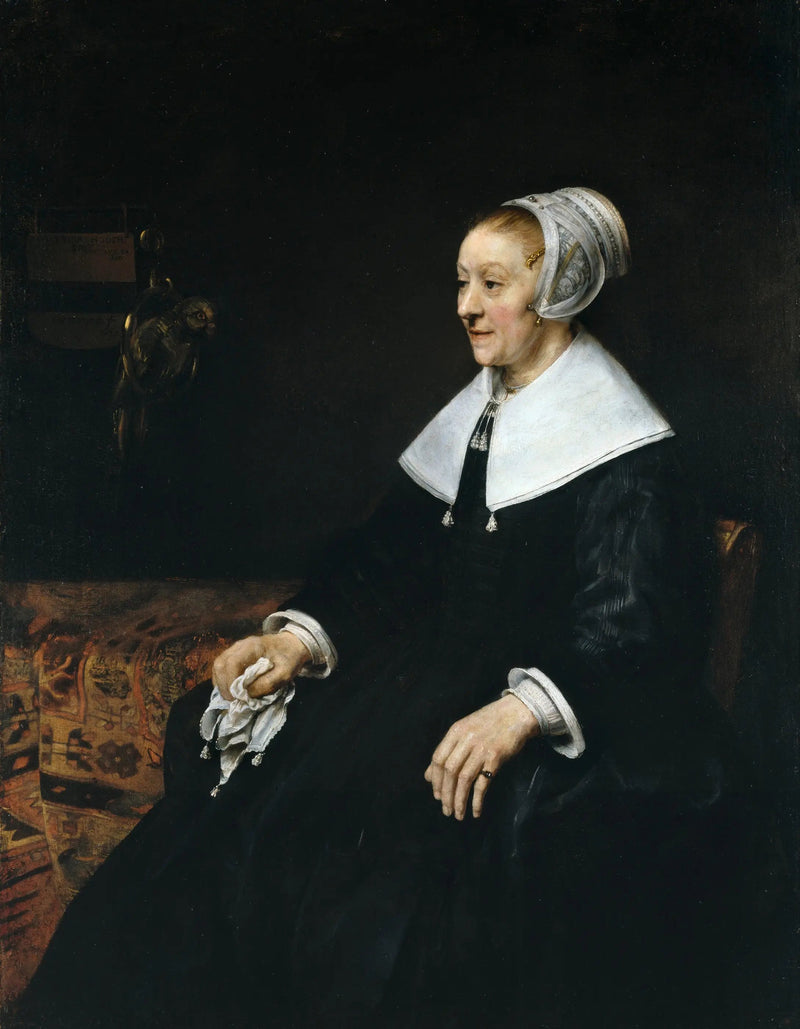 porträtt av Catrina Hoogsaet - Rembrandt