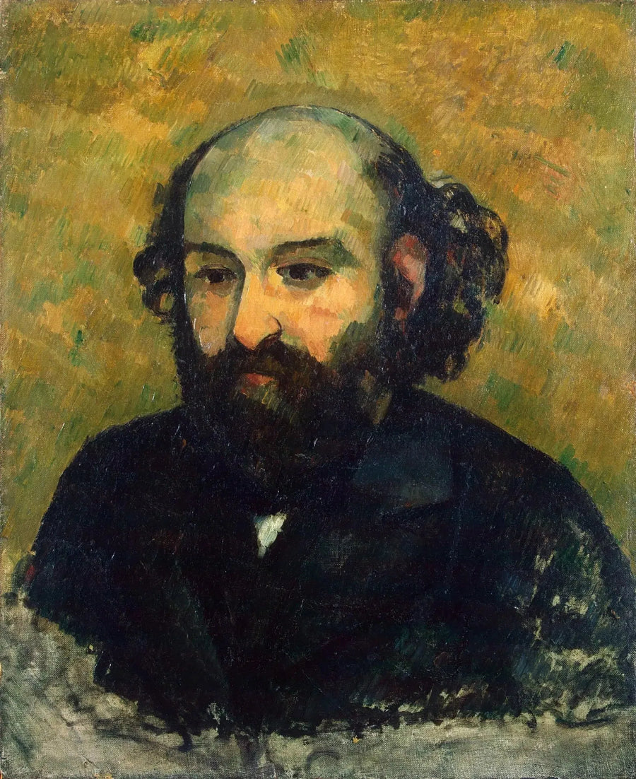 Porträtt av Cezanne, efter Renoir - Paul Cézanne