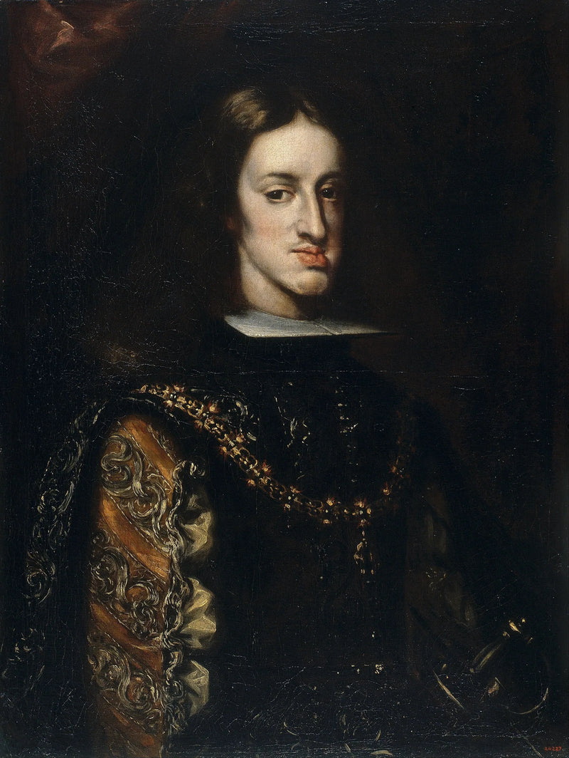 Porträtt av Charles II - Claudio Coello