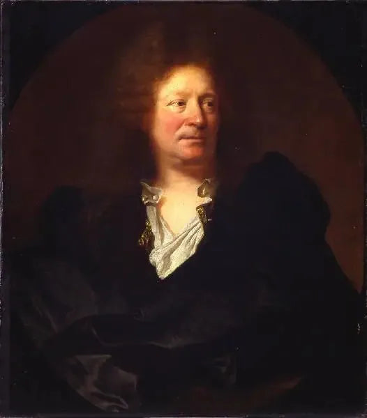 Porträtt av Charles de La Fosse (1636-1716) - Hyacinthe Rigaud