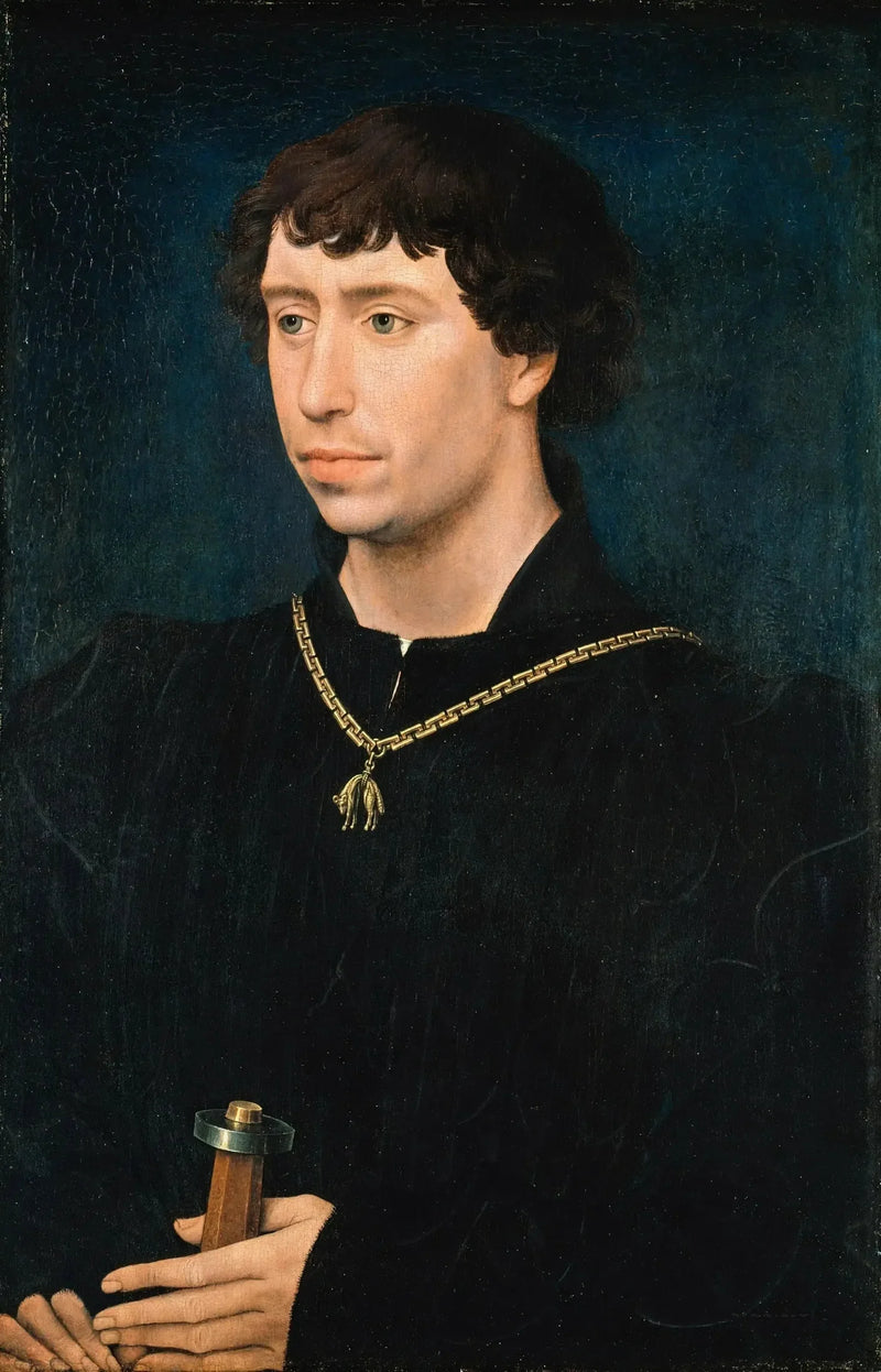 Porträtt av Charles den Vågade - Rogier van der Weyden