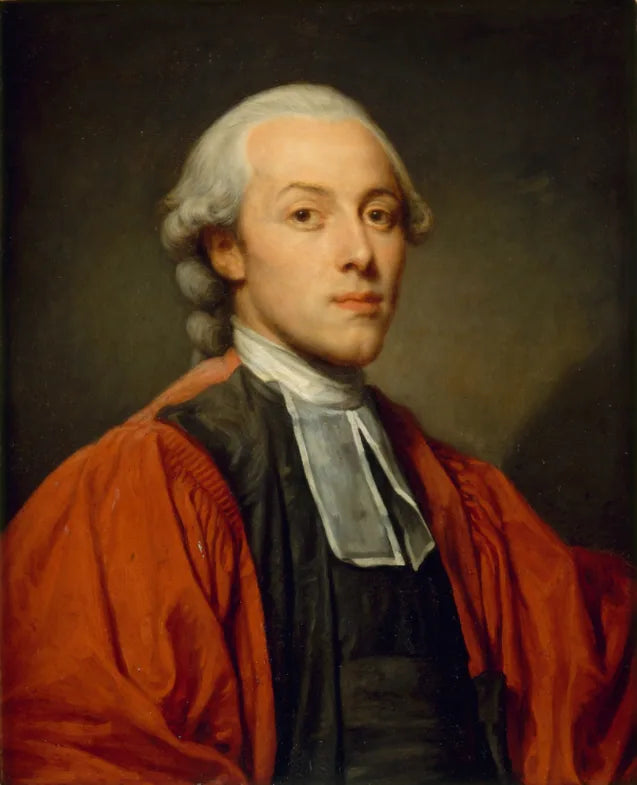 Porträtt av Charles-Paul-Jean-Baptiste de Bourgevin de Vialart de Saint-Morys, rådgivare vid Stora kammaren i Parlamentshuset i Paris - Jean-Baptiste Greuze