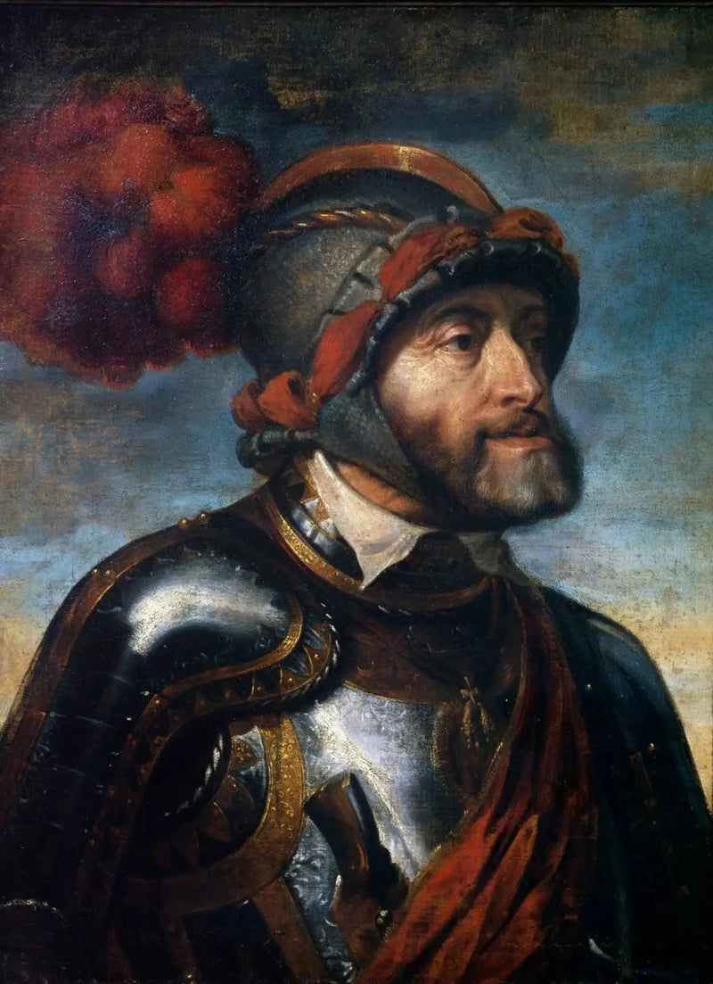 Porträtt av Karl V - Peter Paul Rubens