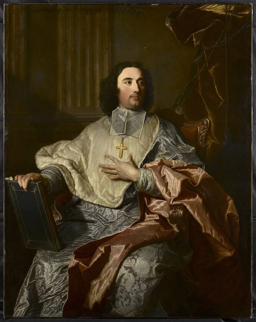 Porträtt av Charles de Saint-Albin - Hyacinthe Rigaud