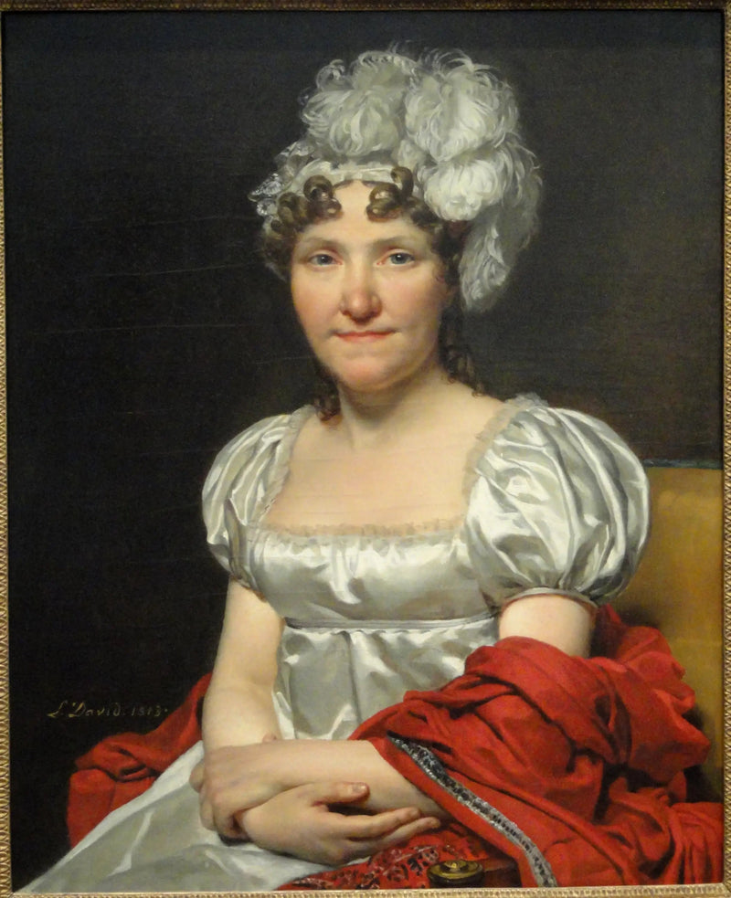 Porträtt av Charlotte David - Jacques-Louis David