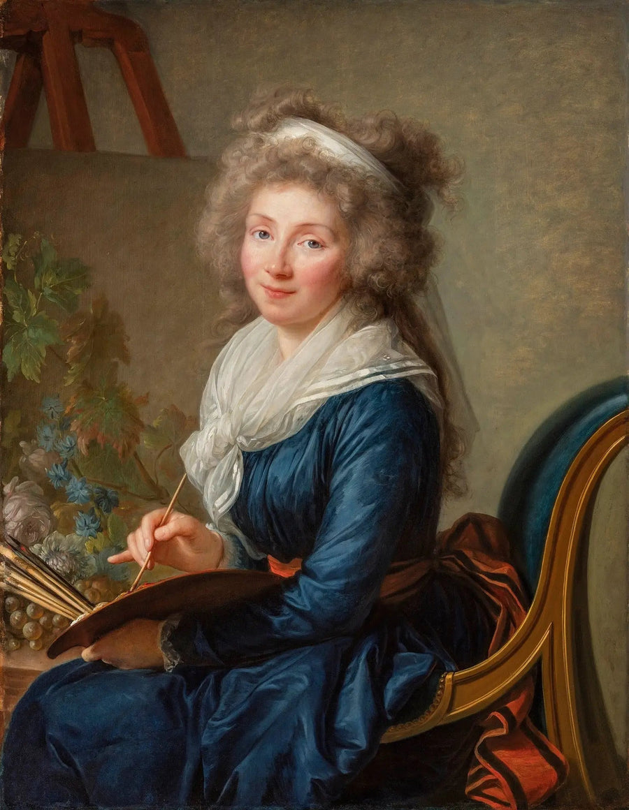 Porträtt av Charlotte Eustache Sophie de Fuligny Damas, markisessa de Grollier - Élisabeth Vigée Le Brun