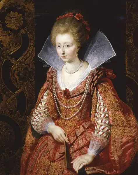 Porträtt av Charlotte Marguerite de Montmorency, prinsessa av Condé (1594-1650) - Peter Paul Rubens